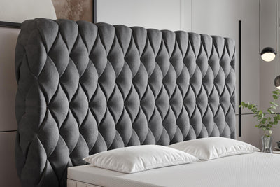 Di-Lara® Cleopatra Deluxe Polsterbett mit Stauraum