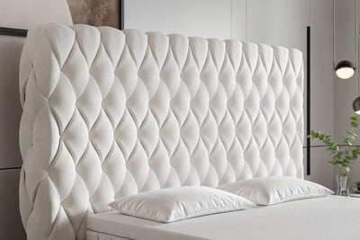 Di-Lara® Cleopatra Deluxe Polsterbett mit Stauraum