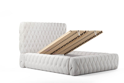 Di-Lara® Cleopatra Deluxe Polsterbett mit Stauraum