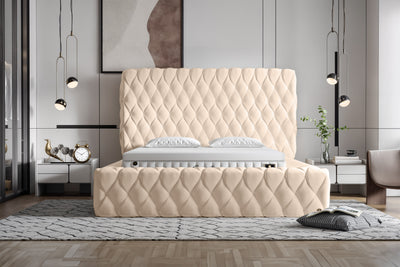 Di-Lara® Cleopatra Deluxe Polsterbett mit Stauraum
