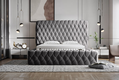 Di-Lara® Cleopatra Deluxe Polsterbett mit Stauraum