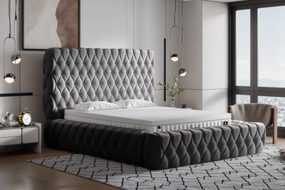 Di-Lara® Cleopatra Deluxe Polsterbett mit Stauraum