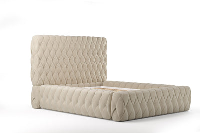 Di-Lara® Cleopatra Deluxe Polsterbett mit Stauraum