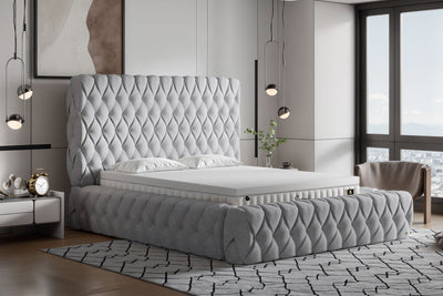 Di-Lara® Cleopatra Deluxe Polsterbett mit Stauraum