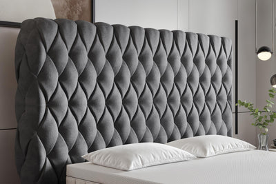 Di-Lara® Cleopatra Polsterbett mit Stauraum