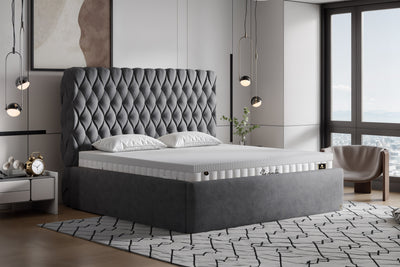 Di-Lara® Cleopatra Polsterbett mit Stauraum