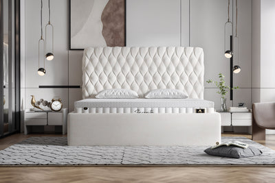 Di-Lara® Cleopatra Polsterbett mit Stauraum