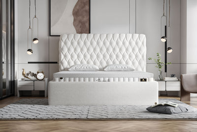 Di-Lara® Cleopatra Polsterbett mit Stauraum