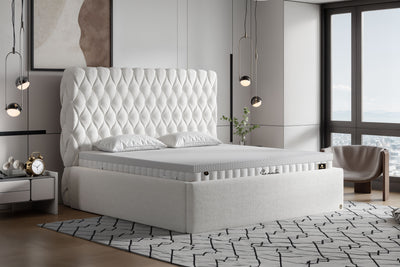 Di-Lara® Cleopatra Polsterbett mit Stauraum