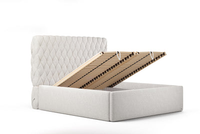 Di-Lara® Cleopatra Polsterbett mit Stauraum