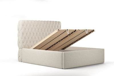 Di-Lara® Cleopatra Polsterbett mit Stauraum