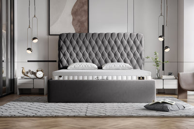 Di-Lara® Cleopatra Polsterbett mit Stauraum