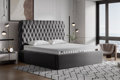 Di-Lara® Cleopatra Polsterbett mit Stauraum