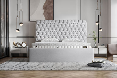 Di-Lara® Cleopatra Polsterbett mit Stauraum