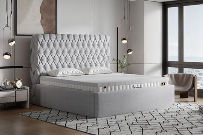 Di-Lara® Cleopatra Polsterbett mit Stauraum