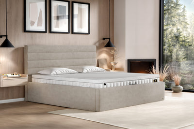 Di-Lara® Eos Polsterbett mit Stauraum