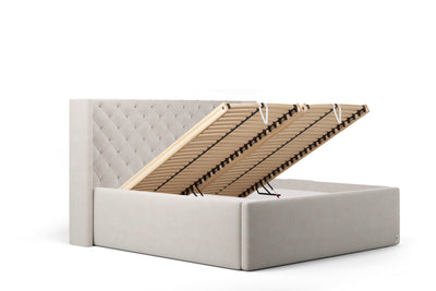 Di-Lara® Sarah Polsterbett mit Stauraum