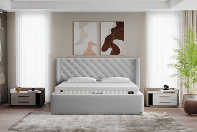 Di-Lara® Sarah Polsterbett mit Stauraum