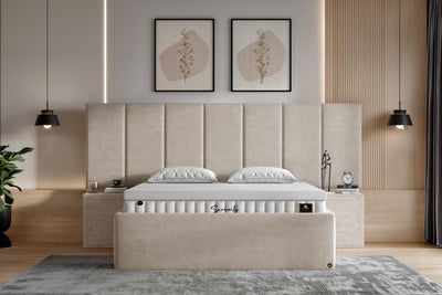 Di-Lara® Victoria Polsterbett mit Stauraum