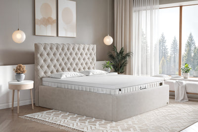 Di-Lara® Xenia Polsterbett mit Stauraum