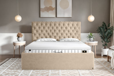 Di-Lara® Xenia Polsterbett mit Stauraum