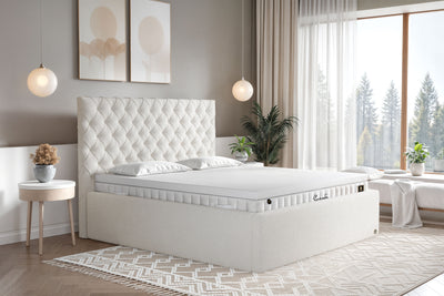 Di-Lara® Xenia Polsterbett mit Stauraum