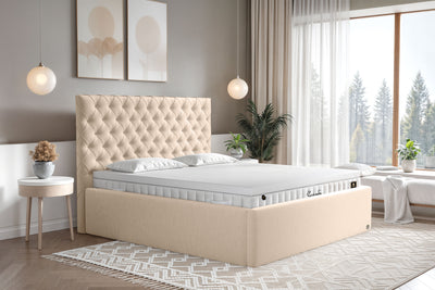 Di-Lara® Xenia Polsterbett mit Stauraum