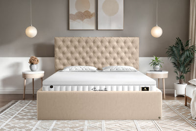 Di-Lara® Xenia Polsterbett mit Stauraum