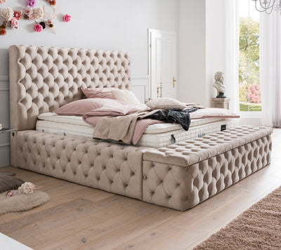 Polsterbett Paris Deluxe in der Farbe Harrison 9611